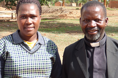 Pastor Ngogo und seine Frau