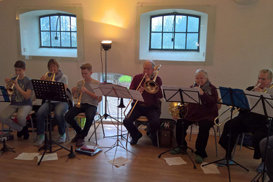 Der Perleberger Posaunenchor in Klausir