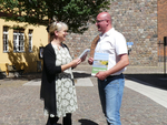 Eva-Maria Menard und Mike Laskewitz