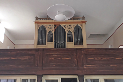 Die Orgel in Garlin