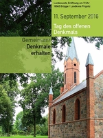 Plakat Tag des offenen Denkmals