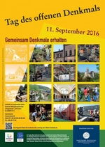 Plakat Denkmalschutz