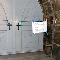 Ostergrüße zum Mitnehmen in Pritzwalk