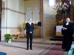 Frau Bethmann und Pfarrer Nier