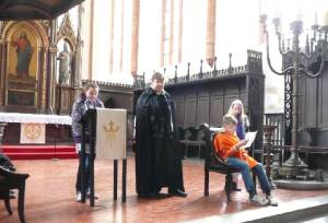 Sophie Arndt, Gordon Hegermann, Florian Diete und Theresa Telschow, v.l.n.r.